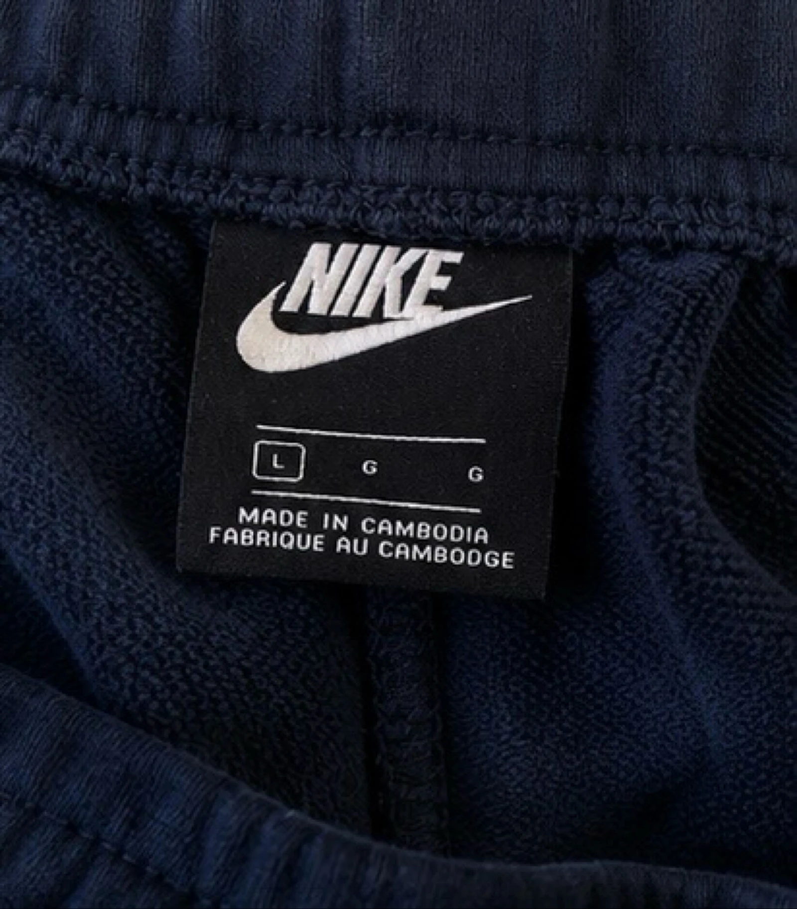 Pantalons de survêtement Nike Bleu marine amples Y2K Rétro Vintage 90s Streetwear Exclusif – photo 3